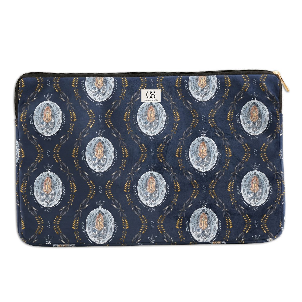 Laptop sleeve - 33x23 cm - SUZANNE - Navy