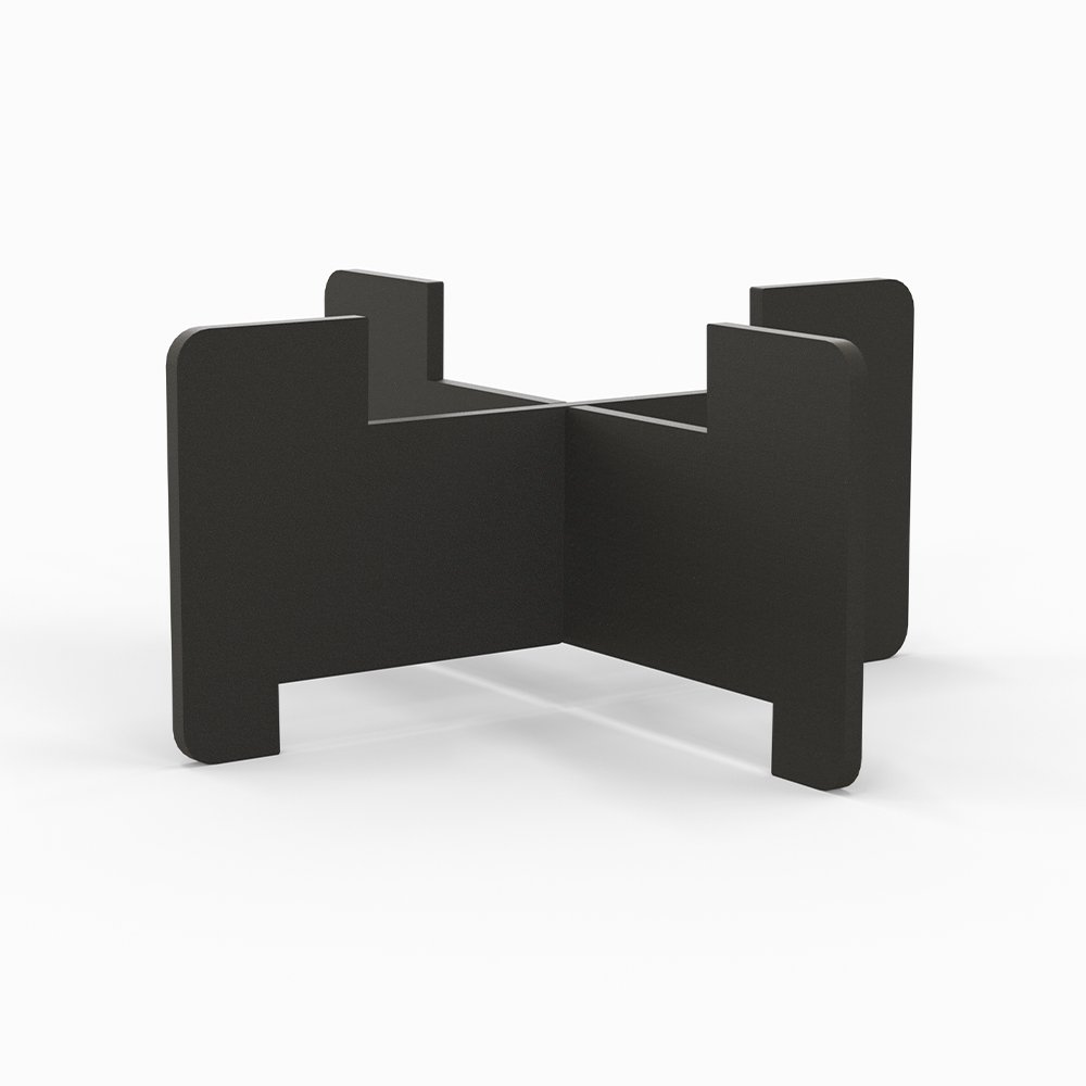 Cohete (velas) estándar - 130x60mm - negro