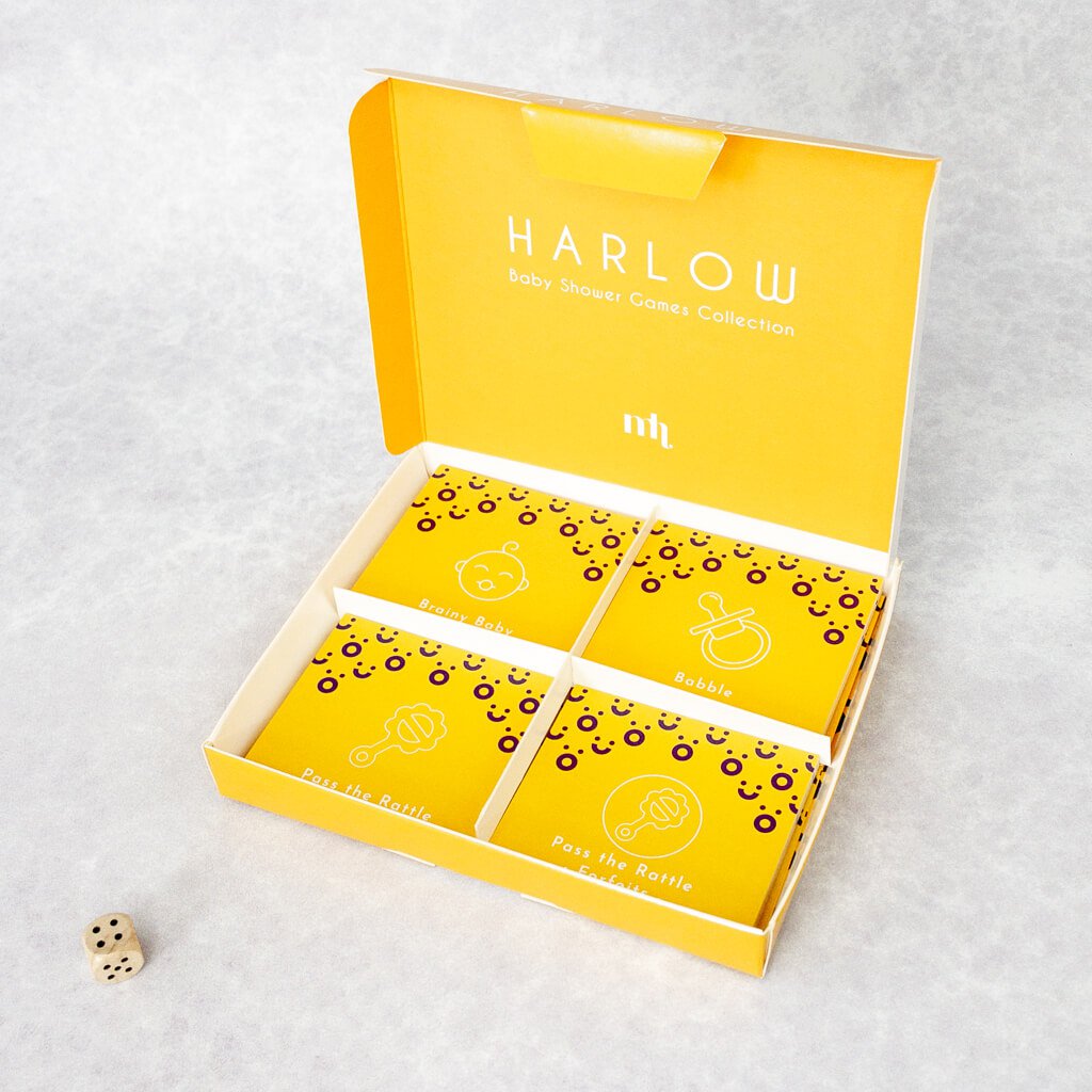 Harlow 4-in-1 Baby Shower Games