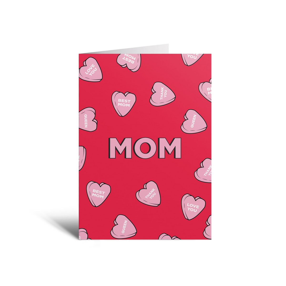 Mom Hearts Greeting Card Mother's Day