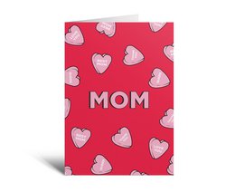 Mom Hearts Greeting Card Mother's Day