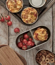 Black+Blum Bento Box - Madkasse - 185x97x120mm - Grijs