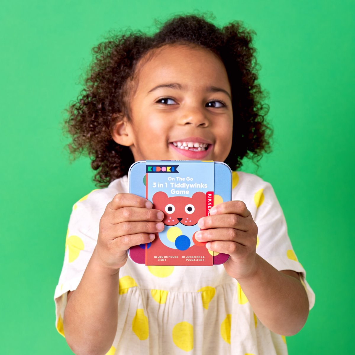 KIDOKI On The Go 3 in 1 Tiddlywinks Game