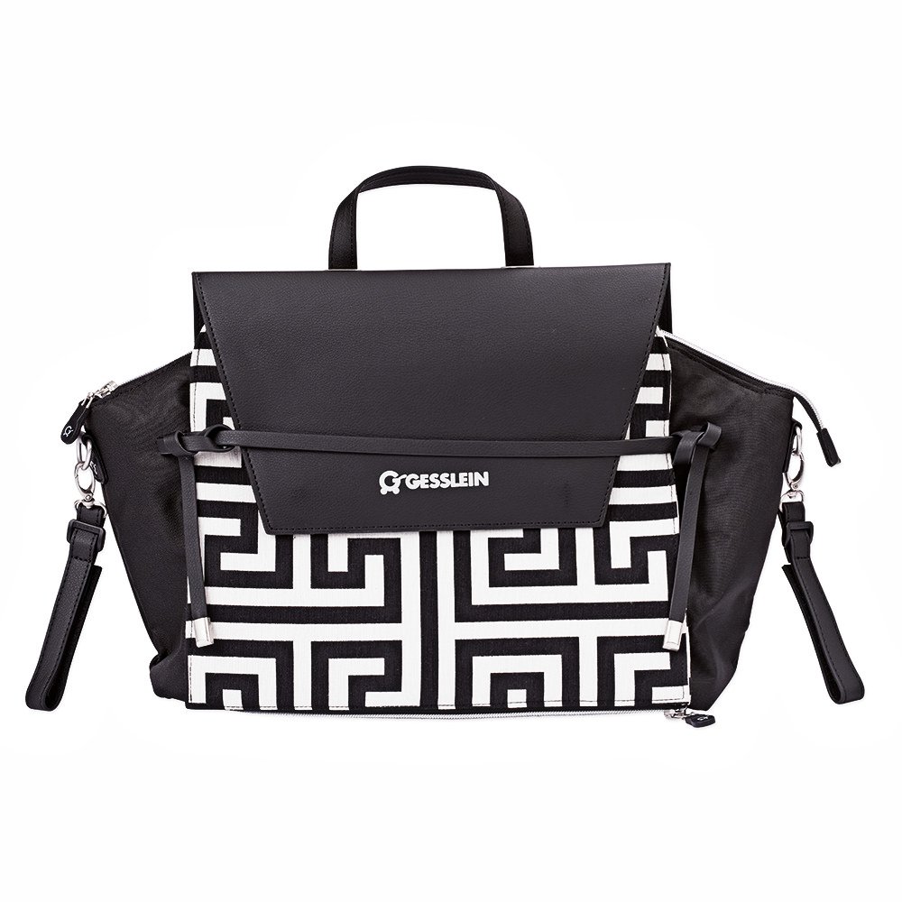 Sac à langer N°4 noir et blanc