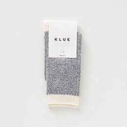 Klue merino wollen sokken Band | 36-40 | Grijs