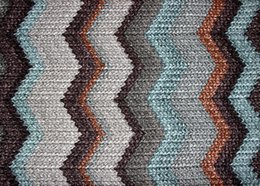 Plateau plat petit plateau de service dentelé gris bleu orange