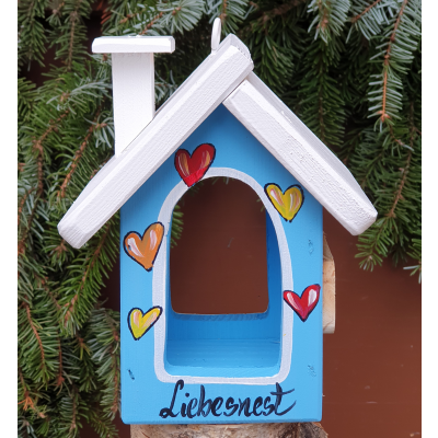 Willa dla Ptaków - Karmnik Chatka Górska Mini - "Love Nest"