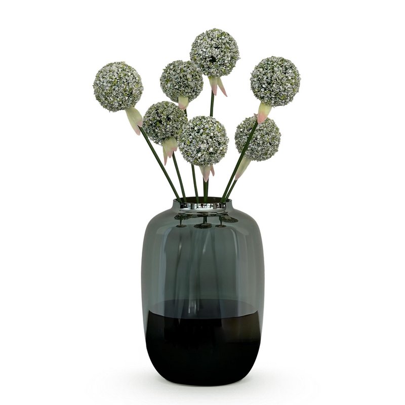 Kunstbloemen Solo - Hvid - Allium Blomst - x 7 - 70 cm