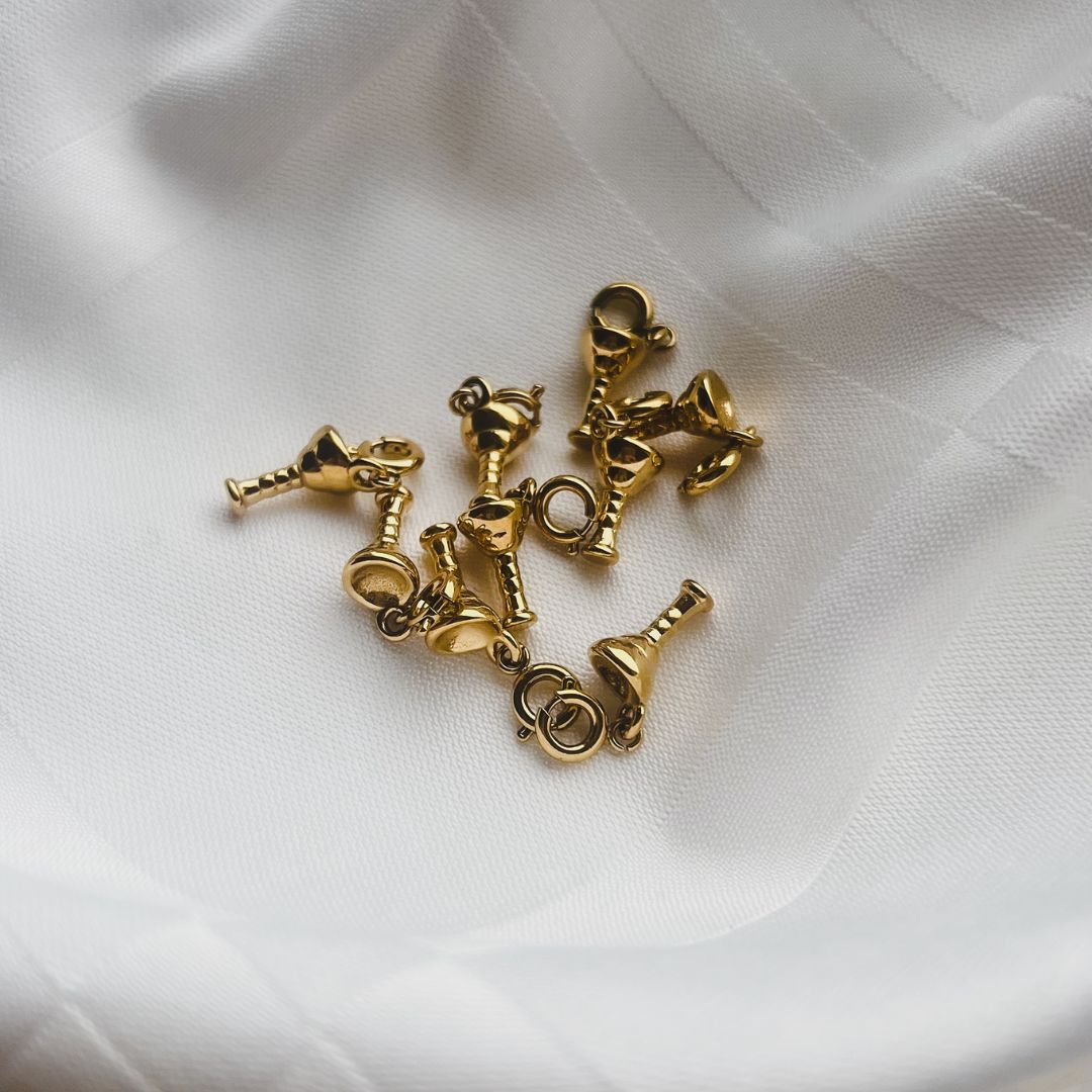 Wine O’clock | Wine glass charm