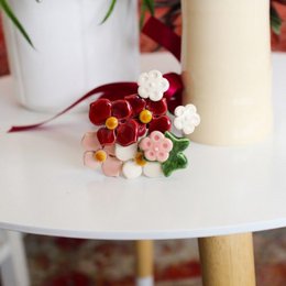 Mazzo di fiori di felicità in diversi colori