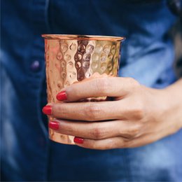 HAMMERED COPPER TUMBLER 300 ML