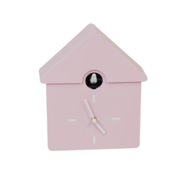 Horloge-Mur Horloge Coucoo- Pink Light- 24x27x9cm