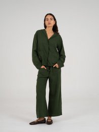 Grinch Green Linen Pants