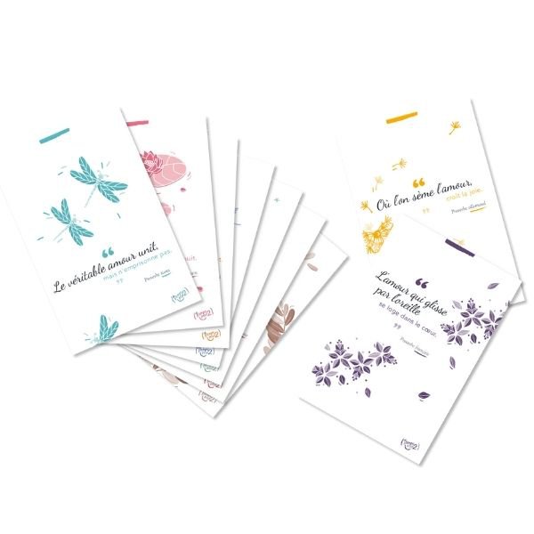 Lotto di 9 Cartoline 10 X 15