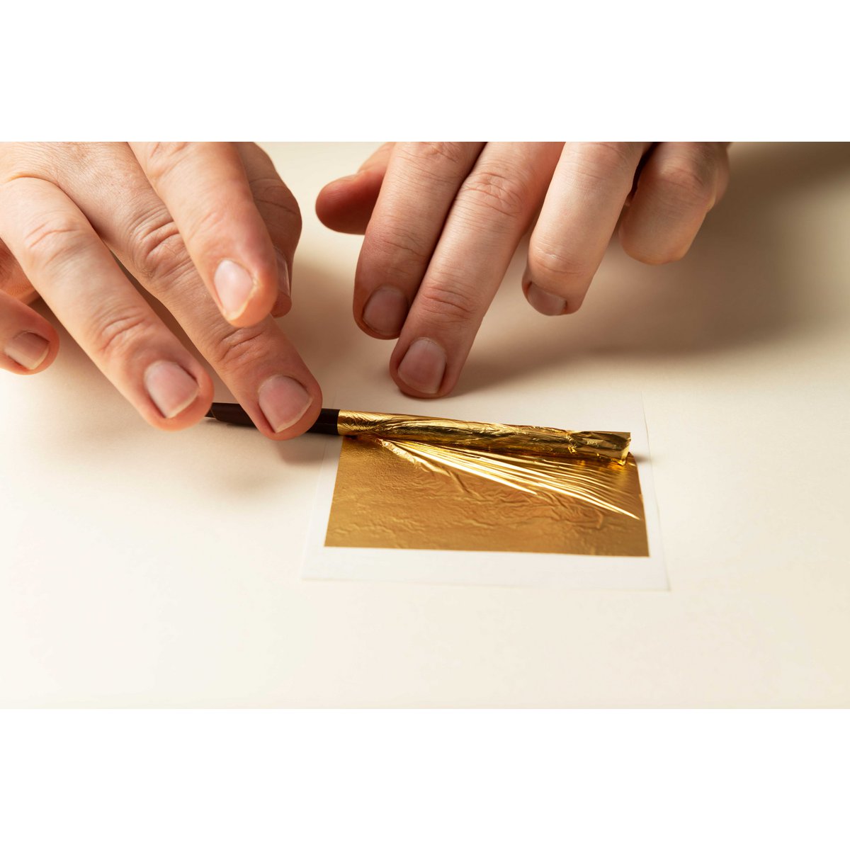 Essbare GOLD-Blätter 23kt 8x8cm 5 Blätter