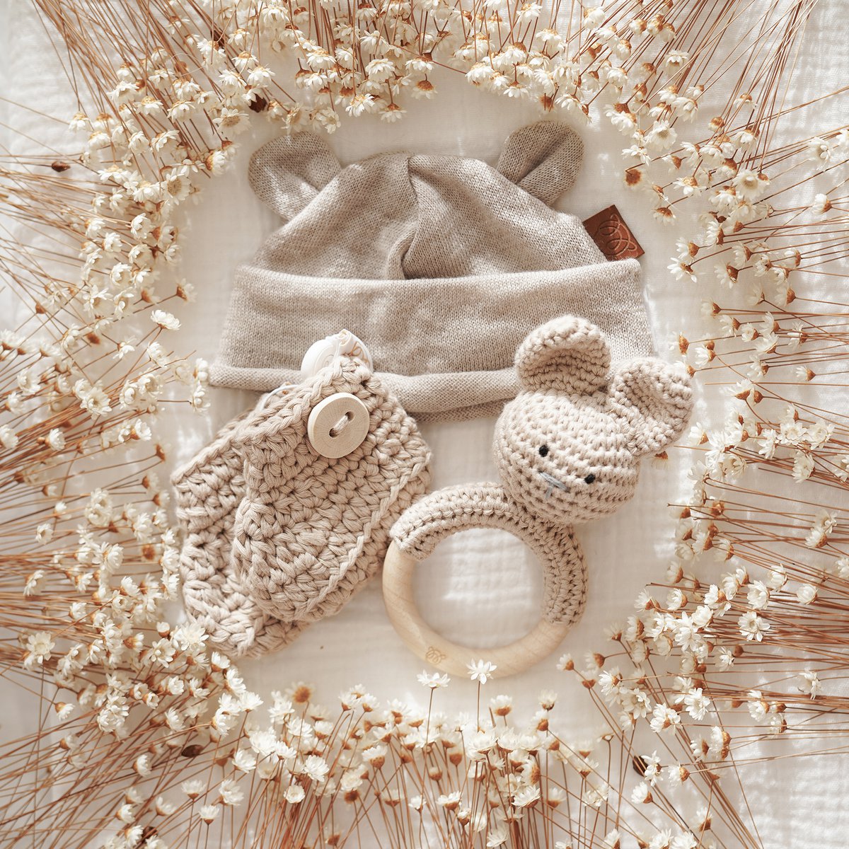 Bunt -teether - jasnoszary