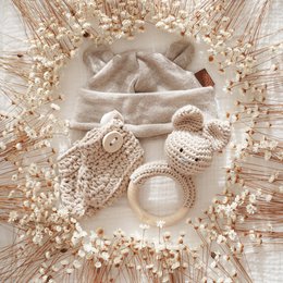 Bunt -teether - jasnoszary