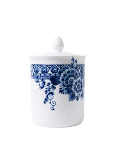Voorraadpot Paauw Blauw groot