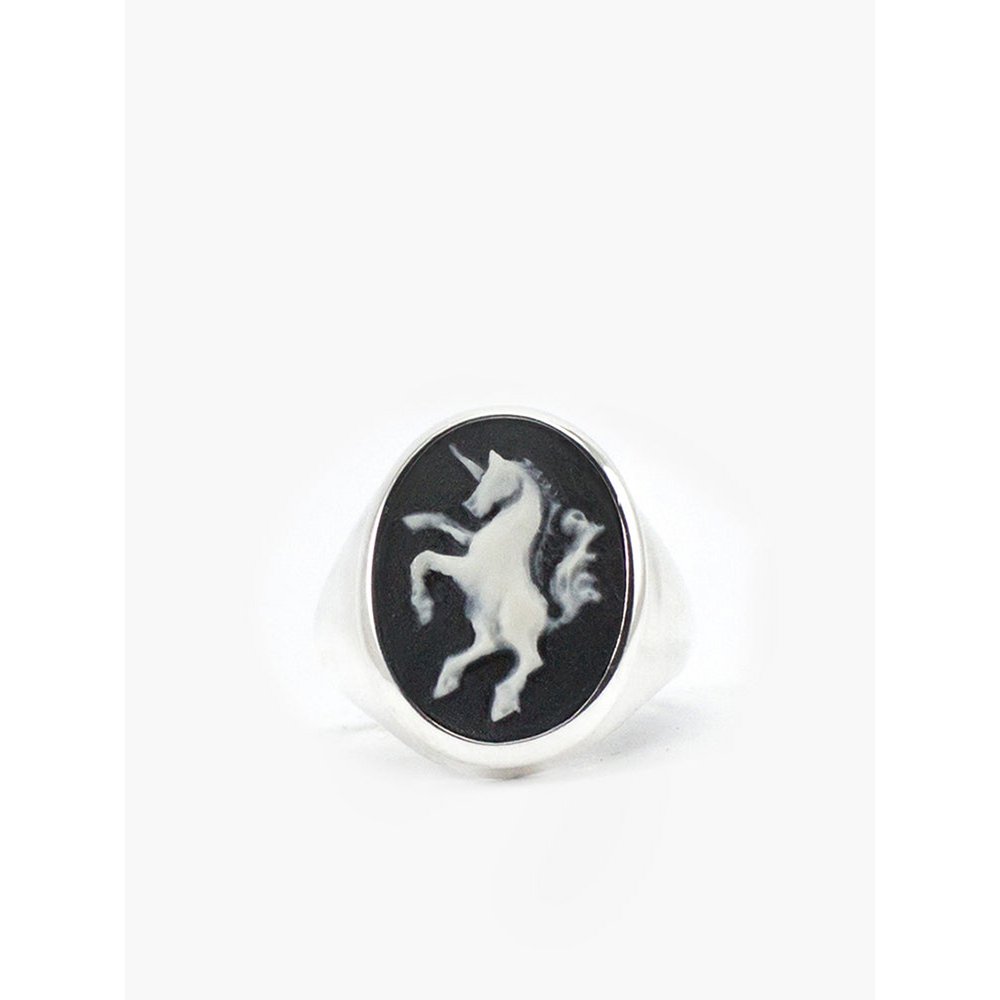 Einhorn Cameo Siegelring