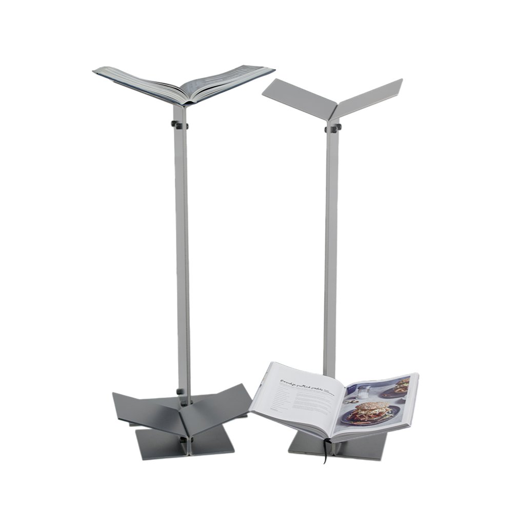 Y-Bookstand - recht hoog - poedercoat