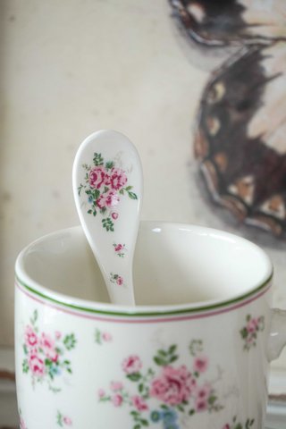 Porcelain spoon Lisa 13 cm Isabelle Rose