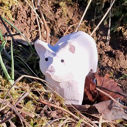 Wudimals® Ferkel-Tierspielzeug aus Holz