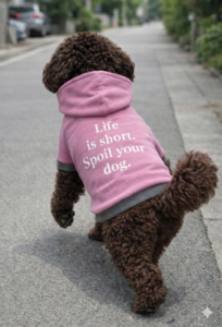 Alpha Dog Short Pink "Spoil Your Dog" Hoodie (5-Pc Set)