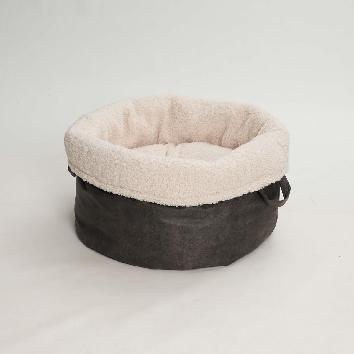 Hundekörbchen Shopper Little Basket Saddle graphit