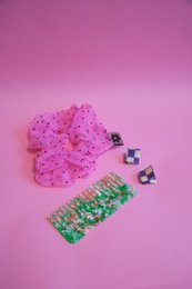 Polka Dot Scrunchie