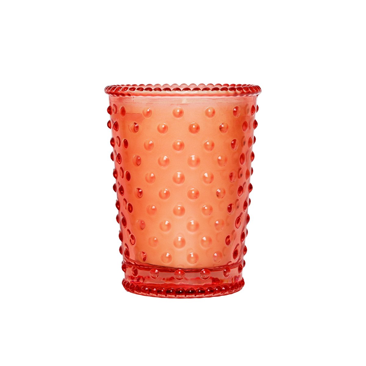 Simpatico Hobnail Votive 3.5oz #4 Watermelon Basil 