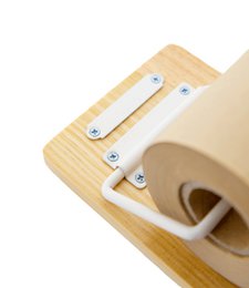 Kraftpapierrolle S - Weiß