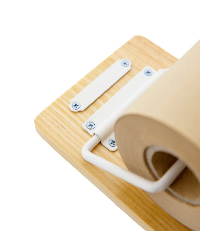 Rullo per carta Kraft S - Bianco