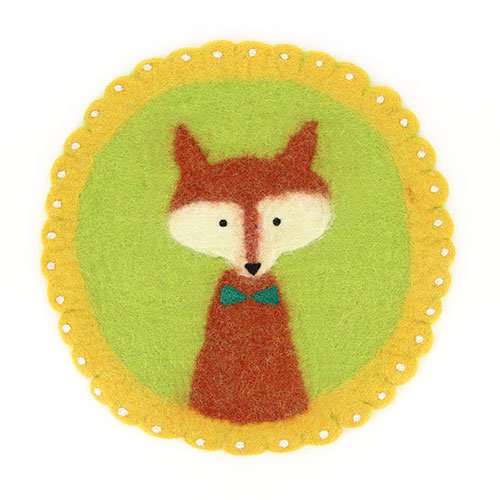 Tischset/Sitzmatte HERR FUCHS, Filz
