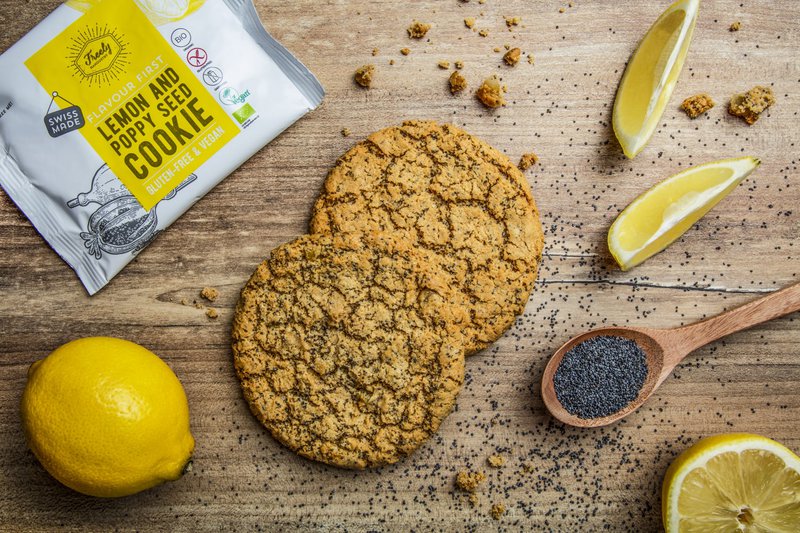 Biscotto al limone e semi di papavero