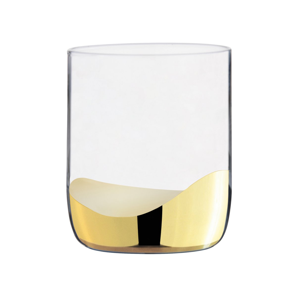 Set of 2 Wave Gold DOF Tumblers