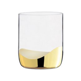 Set of 2 Wave Gold DOF Tumblers