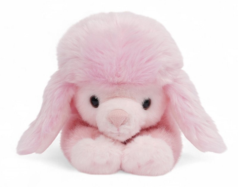 One Love Cuddly Toy - Pink Poodle Millie Pink