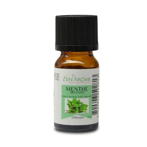 Essential Oil – Mint Arvensis - 10 ml – Use for Diffusion – Packaged in France