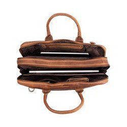 Arrigo Laptoptas 17 inch Cognac