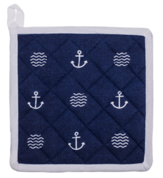 Pot holder, Modern Maritime,