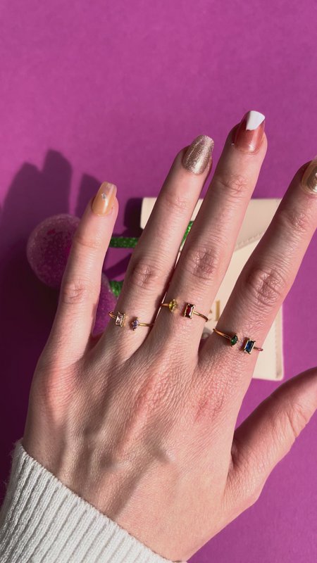 Niall - Vintage Cluster Ring Gold