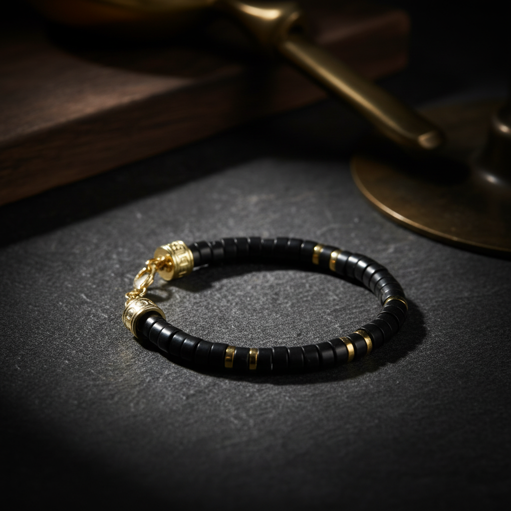 Armband MANTRA | AGATE | 925 SILBER
