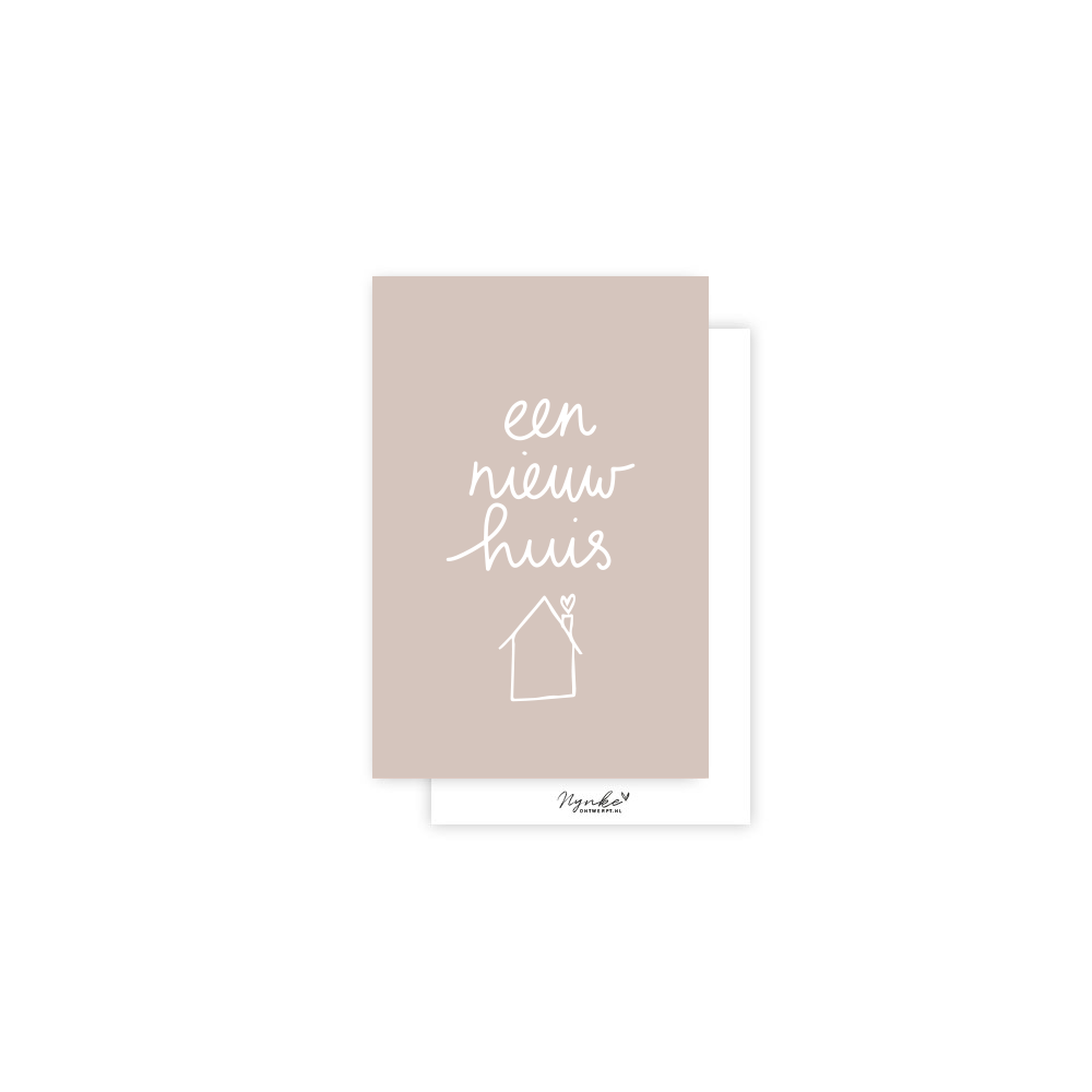 Mini card | A new house