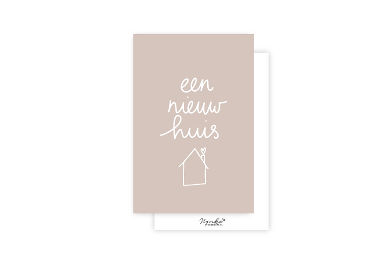 Mini card | A new house