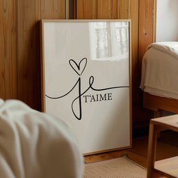 Poster: Je t'aime