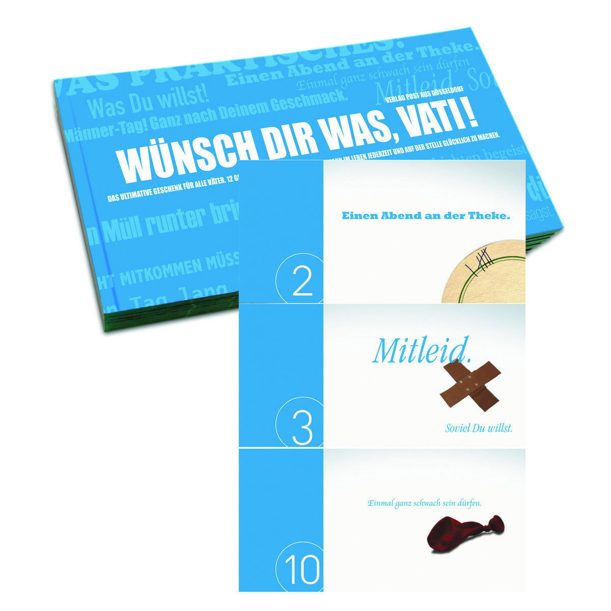 Książka z kuponami dla ojców | ZRÓB ŻYCZENIE TATO!