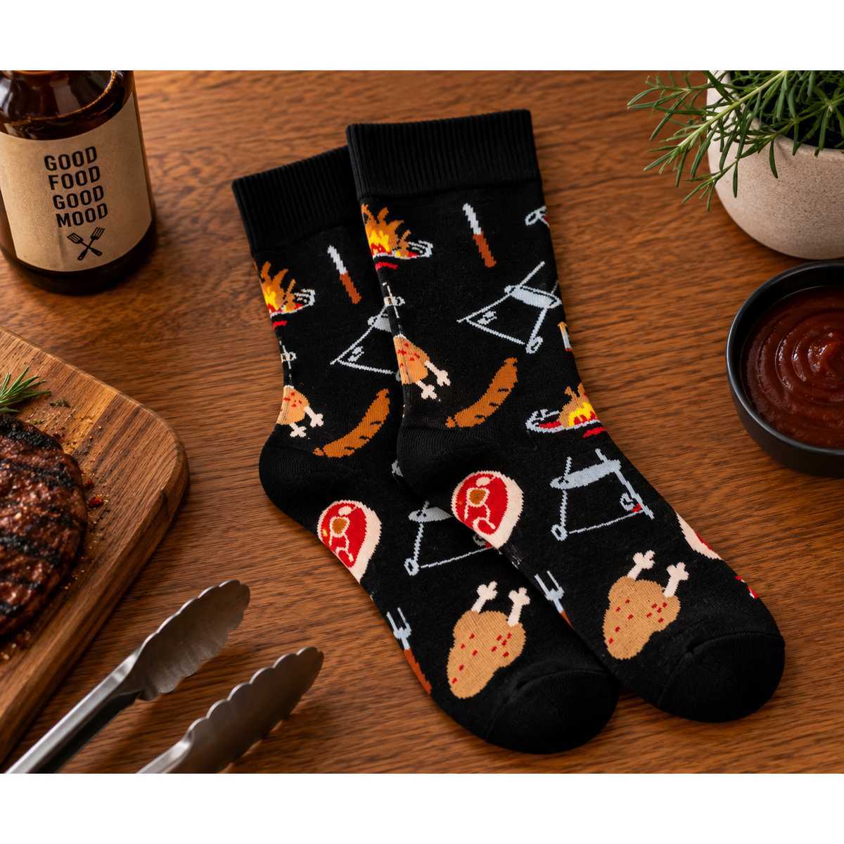Tintl socks | Food - BBQ