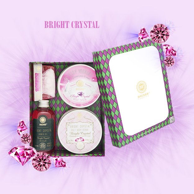 Geschenkset BRIGHT CRYSTAL (4 items)