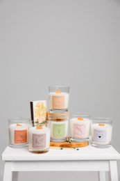 PALO SANTO Vibe lys - klart glas med trævæge