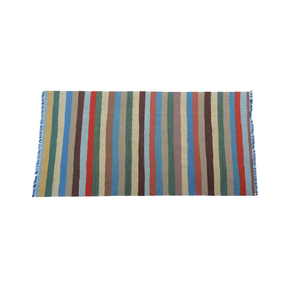 Nowoczesny dywan z kaktusa Kilim